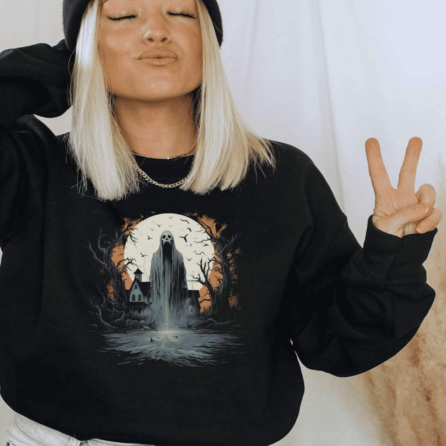 Halloween Ghostly Sweatshirt