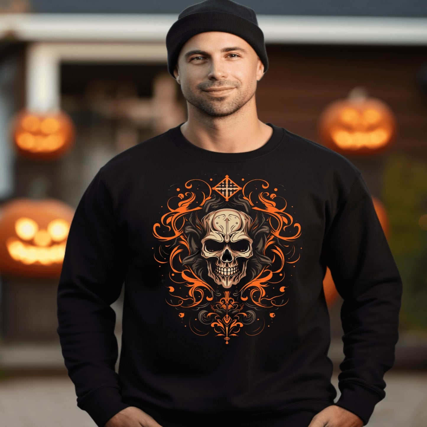 Halloween Skull EPIC Sweatshirt