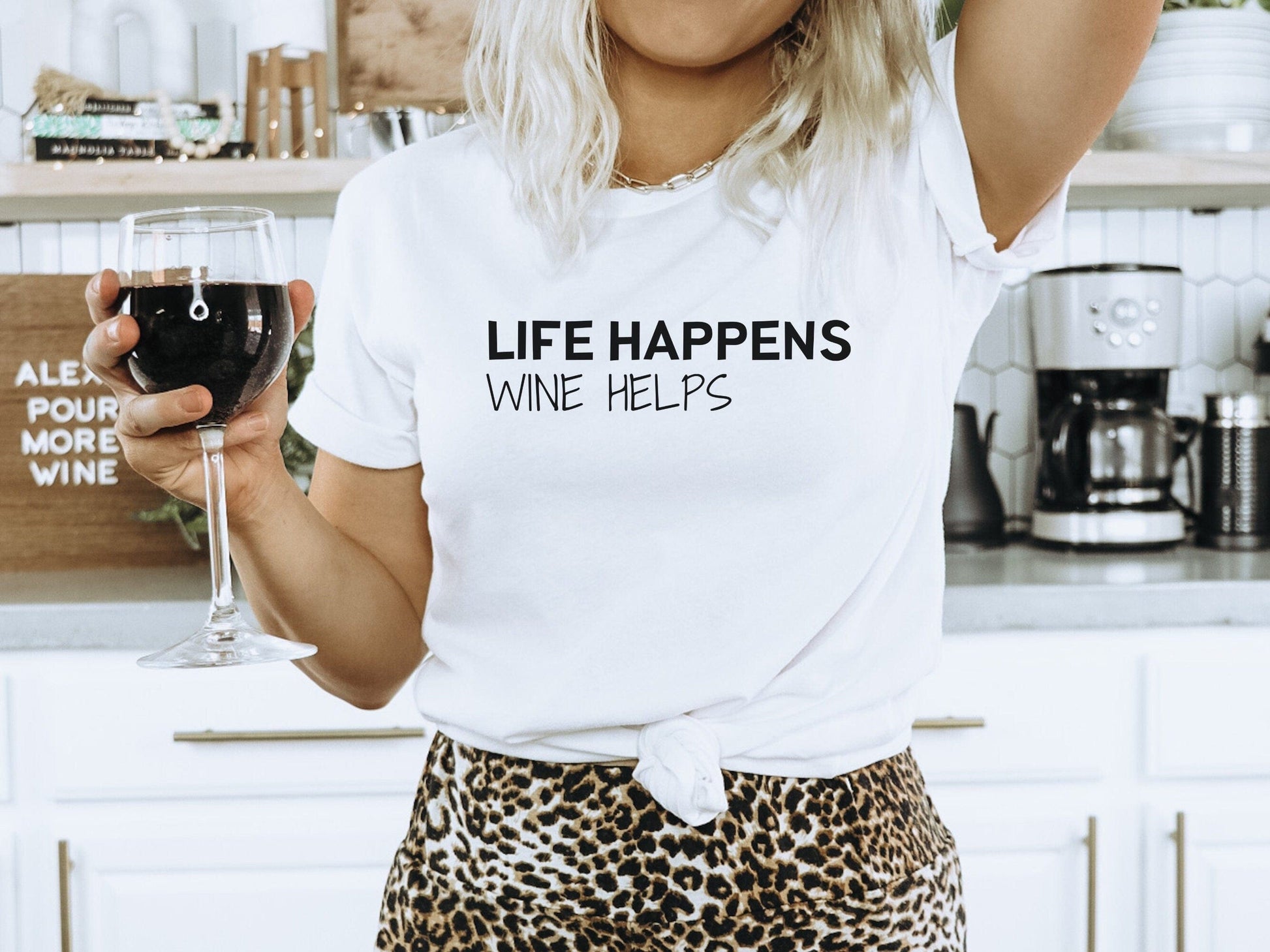 Life Happens Wine Helps, Funny T-Shirt, Funny tshirt for women, Funny T-Shirt for women, Funny Sarcastic Tee, Smartass shirt, Mom Shirts,